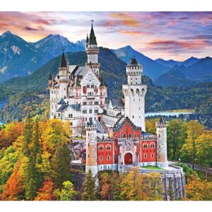 تصویر پازل 1000 تکه طرح قلعه باواریا در آلمان