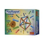 بازی ساختنی پلی مگنت ۳۴ قطعه سری (megameg color)